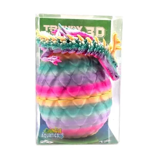 3D Printed Dragon with Egg